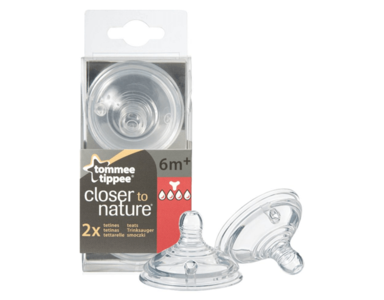 Tommee Tippee Thick Feed Y Silicone Wide Neck Teats Pk2 Outlet With Paypal Order