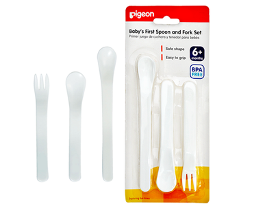 Pigeon Spoon & Fork Set Cheap Hot Sale
