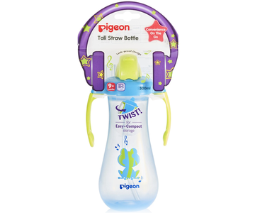 Pigeon Tall Straw Bottle Blue Clearance 100% Guaranteed