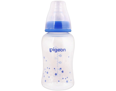 Pigeon Streamline Printed Bottle 150ml Blue 100% Original Sale Online