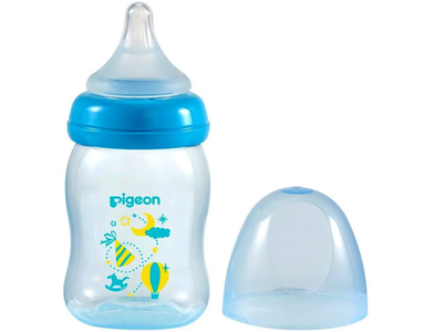 Pigeon Softouch PP Bottle - Blue Outlet Choice