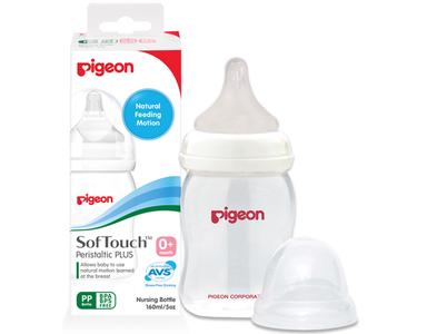 Pigeon Peristaltic Plus PP Wide Neck Bottle 160ml Buy Cheap Inexpensive