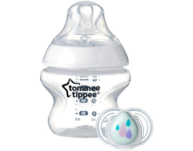 Tommee Tippee Closer To Nature Bottle -150ML & Soother Tumblr Cheap Pice