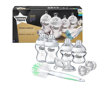 Tommee Tippee Closer to Nature Bottle Starter Set Free Shipping Supply