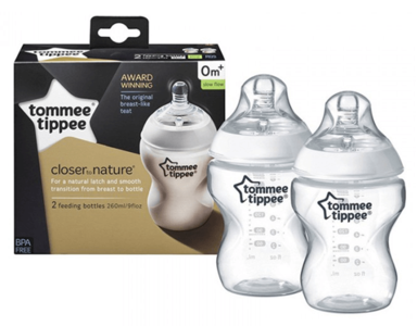 Tommee Tippee Closer to Nature 9Oz Wide Neck Feeding Bottle 2Pk Online