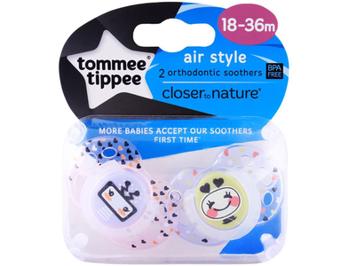 Tommee Tippee Air Style Soother 2-Pack Outlet Pay With Paypal