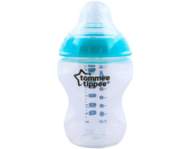 Tommee Tippee CTN Tinted Feeding Bottle 260ml Blue Ring Buy Cheap Best Store To Get