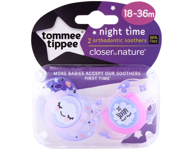 Tommee Tippee Night Time Soother 2-Pack Best Seller Cheap Pice