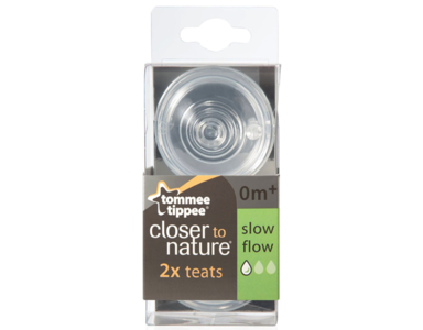 Tommee Tippee Slow Flow Silicone Wide Neck Teat Pk-2 In China For Sale