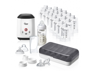 Tommee Tippee Express & Go Breast Milk Complete Starter Set Free Shipping Huge Surprise