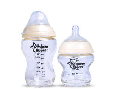 TOMMEE TIPPEE GLASS BOTTLE SET 5OZ 9OZ Cheap Sale Choice