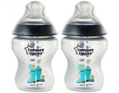 Tommee Tippee Tinted Feeding Bottle 260ml Black Pack of 2 Browse Cheap Online