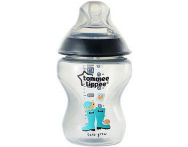 Tommee Tippee Tinted Feeding Bottle 260ml Black Enjoy For Sale