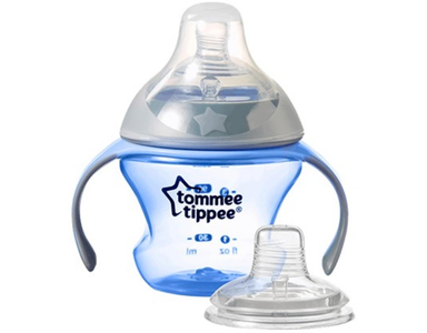 Tommee Tippee Transition Cup Blue (Nipple   Spout) Buy Cheap 100% Original
