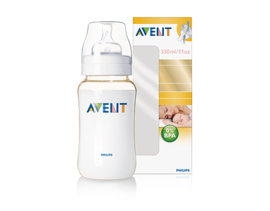 Avent Advanced PES 330ml Feeding Bottle pk1 With Mastercard