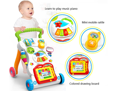 Huanger Baby Music Walker With Light Cheap Online