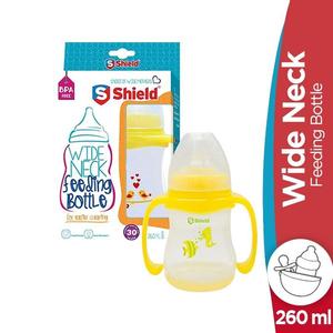 Shield Wide Neck Feeding Bottle 260ml New For Sale