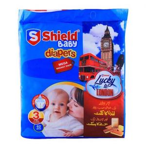 Shield Baby Diapers3 medium 4-9 kg 62pcs 3-6 kg small High Quality