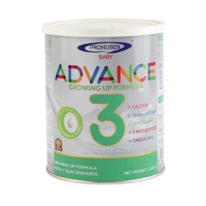 Baby Advance Growing up Formula Tin 400gm 2 Discount Great Deals