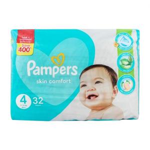 Pampers Skin Comfort Diapers, No. 4, Maxi,7-12 KG, 32-Pack Marketable For Sale