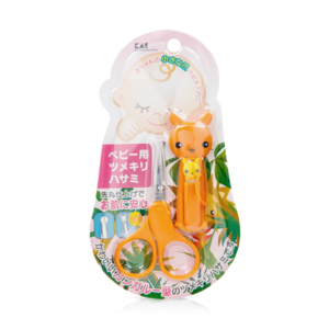 贝印KAI 儿童指甲剪刀套装 婴儿安全指甲剪刀 Kangaroo Nail Scissors w/File Sale Authentic