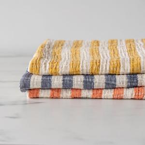 Striped Muslin Swaddle View