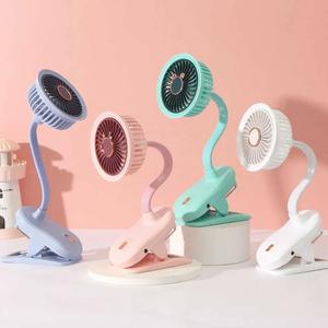 婴儿车边 屏幕台面 挂夹充电式风扇【4色混发】Clip-On Rechargeable Fan Footlocker Pictures