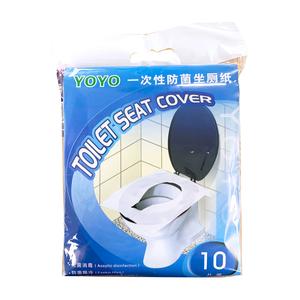 一次性防菌坐厕纸 10片/装 Disposable Toilet Seat Cover Cheap Best Seller