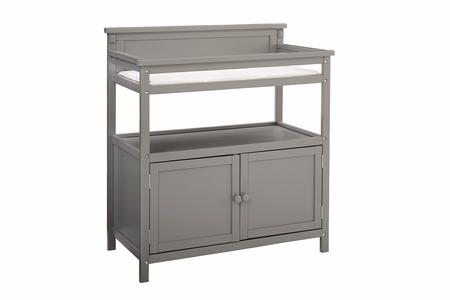 Emery Changer with Door and Pad - Grey Clearance Original