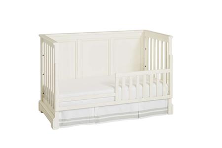 Hanley Cottage Crib with Toddler Guard Rail Package - Chalk 2025 Sale Online