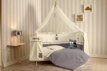 11 pcs Baby Crib Complete Set LITTLE BABY Best Pices