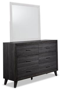 Miller 6 Drawer Dresser - Grey Discount How Much
