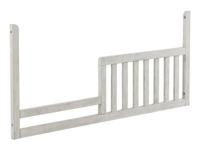 Timber Ridge Toddler Rail - Weathered White Clearance High Quality