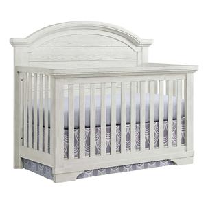 Foundry Arch Top Convertible Crib - White Dove Collections Online