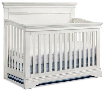 Riley Convertible Crib - Brushed White Outlet Cheap Authentic