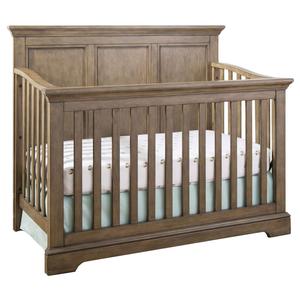 Hanley Convertible Crib with Full Size Rails Package - Cashew Brand New Unisex Sale Online