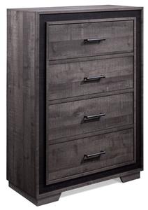 Orlando 4 Drawer Chest - Grey Amazon Sale Online