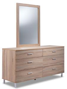 Bellmar 6 Drawer Dresser - Driftwood Pre Order Online
