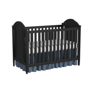 Delia Cottage Crib - Black Clearance Official