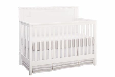 Emery Convertible Panel Crib - White Official Sale Online