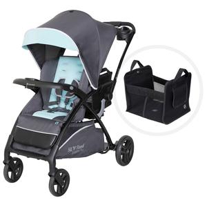 Sit N’ Stand Lightweight 5-in-1 Shopper Plus Stroller, Blue Mist (Open Box) Clearance Good Selling