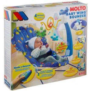Molto Baby Seat & Wing Mobile Bouncer Free Shipping Good Selling