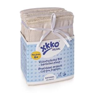 Pannolino lavabile Prefold Cotone BIO SET 6 pezzi Newborn Sale Clearance