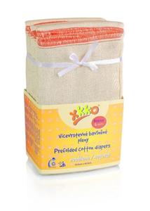 Pannolino lavabile Prefold cotone naturale SET 6 pezzi Regular Free Shipping Geniue Stockist
