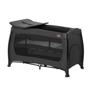 hauck Play N Relax Center Portable Baby Playard Crib w/Travel Bag, Black (Used) Outlet Excellent