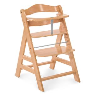 hauck Alpha  Grow Along Wooden Highchair Seat, Beechwood, Natural (Used) Cheap Buy Authentic