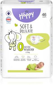 Pannolini Happy BellaBaby - 0 prematuri <2kg 46 pezzi Cheapest Pice