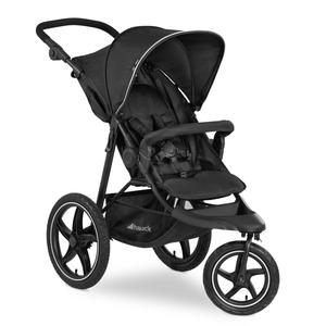 hauck Runner 2 Compact Foldable Tricycle Jogger Buggy Stroller Pushchair, Black Outlet With Credit Card