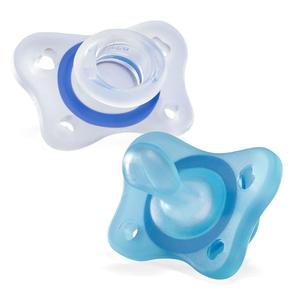 Chicco Gommottino PhysioForma Silicone 2-6 mesi 2 pezzi Celeste Where To Buy Low Pice