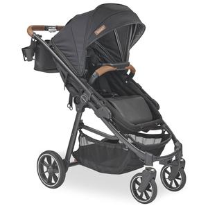 Larktale Crossover V2 All-In-One Stroller 2 Seater Wagon, 120 lb Capacity, Black Store Cheap Online